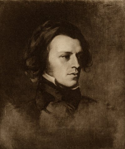 Alfred Lord Tennyson by English School